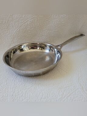 Le Creuset 3-Ply Stainless Steel Uncoated Frying Pan